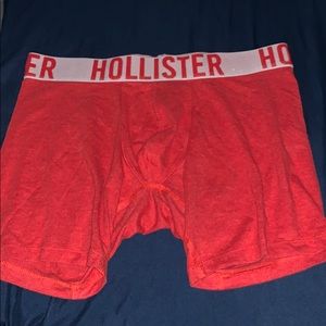 Hollister red boxer briefs